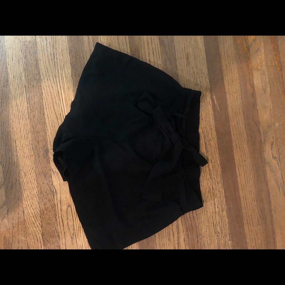 Black dress shorts